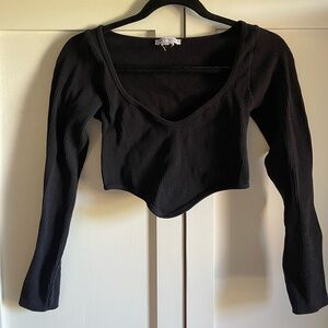 Zara- Long Sleeve Crop